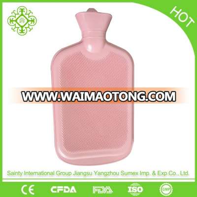 Good quality 2000ml rectangle rubber hot water bag